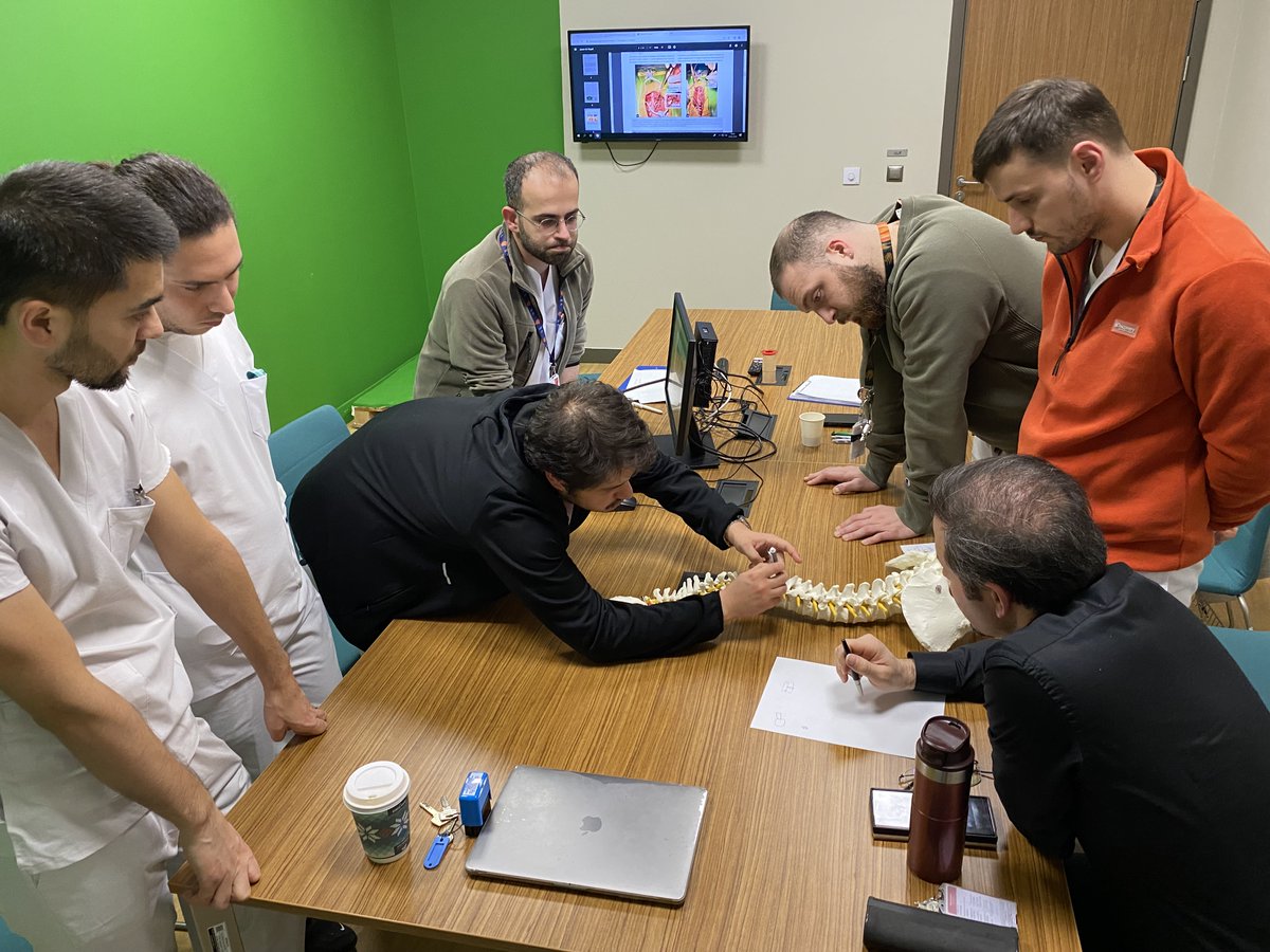 BaliSpine's tweet photo. An important part of spine surgery training is supported by theoretical and clinical applications.
#scoliosis
#kyphosis
#spinedeformity
#spinesurgery
#residenttraining
#residenttrainingprogram
#orthopedicsandtraumatologyclinic
#spinesurgery #spinehealth #spinesurgerytraining https://t.co/a33cA5rXNR