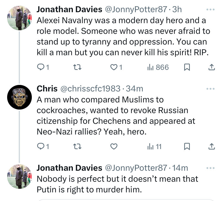 Nobody is perfect? Fucking hell.