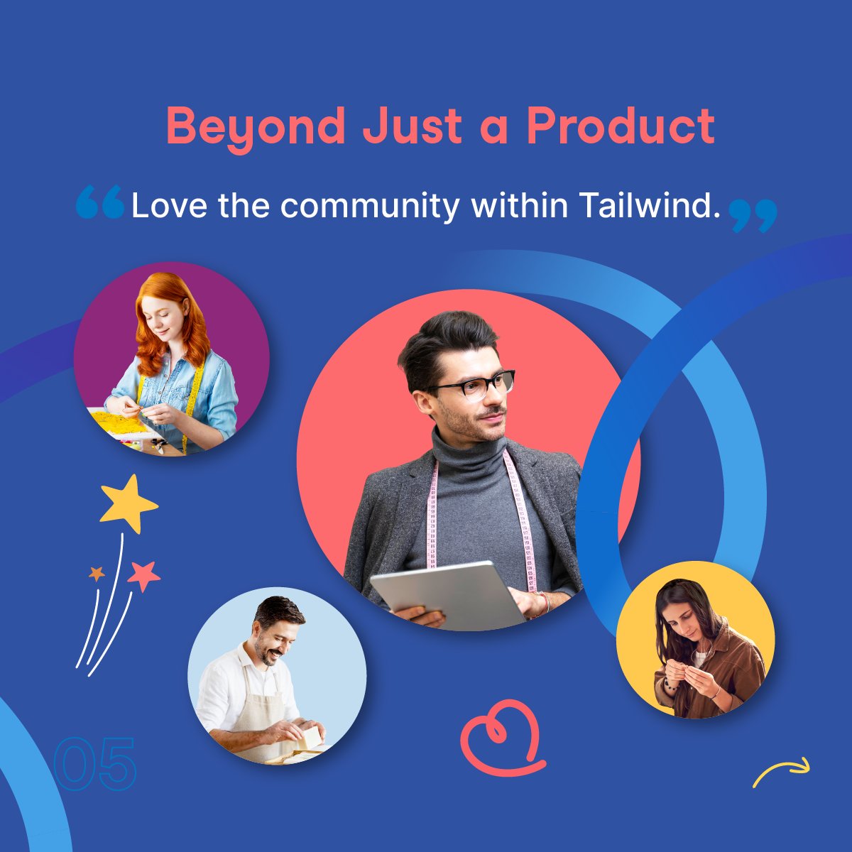 With Tailwind, you're not just using a tool, you're joining a thriving community committed to your growth & success. Our supportive team and vast network of small business customers help you reach your goals! Your satisfaction is our success story! #smallbusinesscommunity