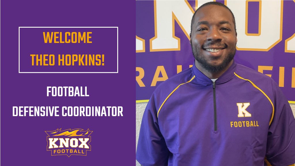 Thankful to be named Defensive Coordinator for Knox College. Let’s do something special <a href="/FB_KnoxCollege/">Knox College Football</a>.
