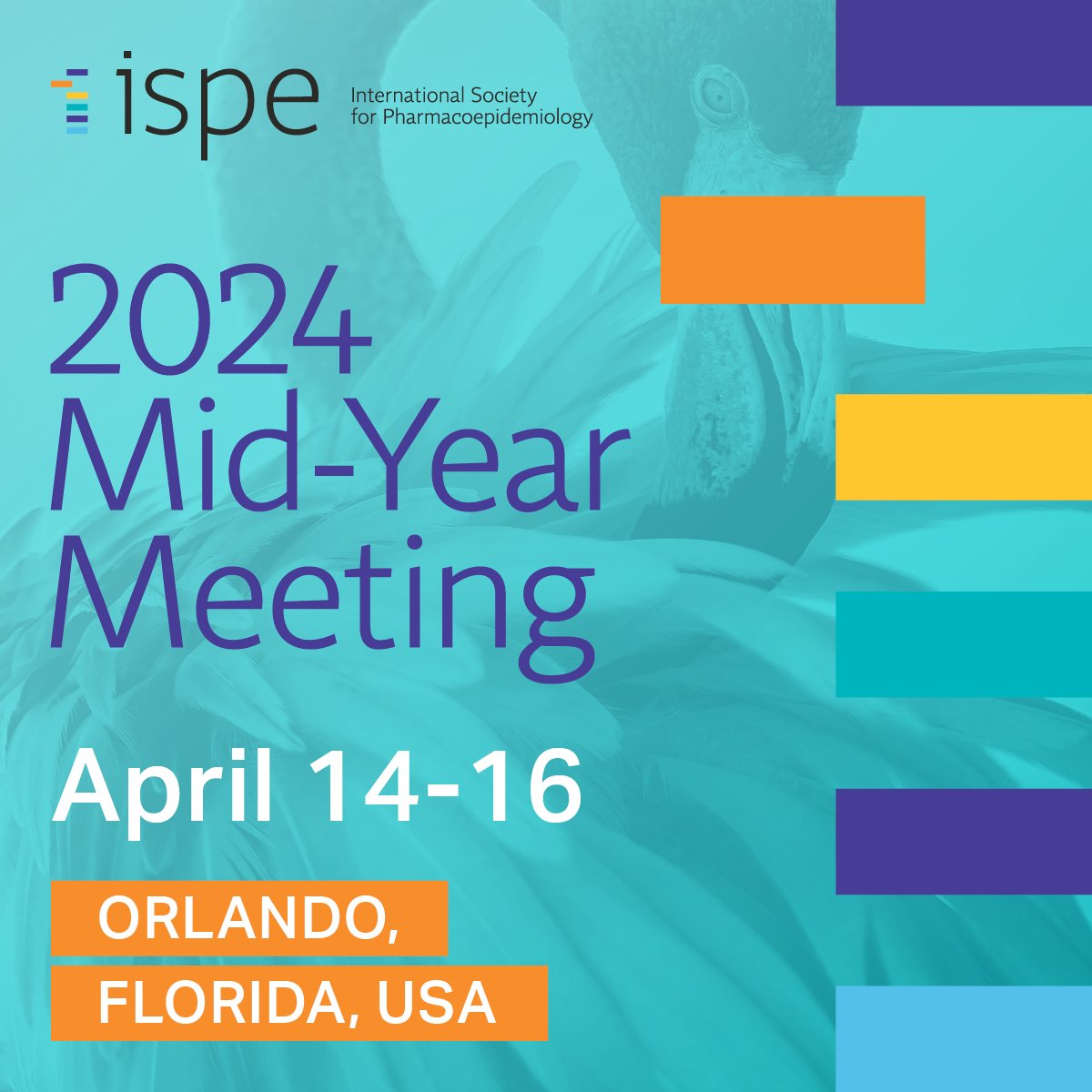 Join us for our 2024 Mid-Year Meeting in Orlando, Florida, April 14-16. Registration is now open for this exciting event focused on expanding #Pharmacoepidemiology to meet emerging global challenges. Register now: bit.ly/495eUMF #PharmEpi #EpiTwitter