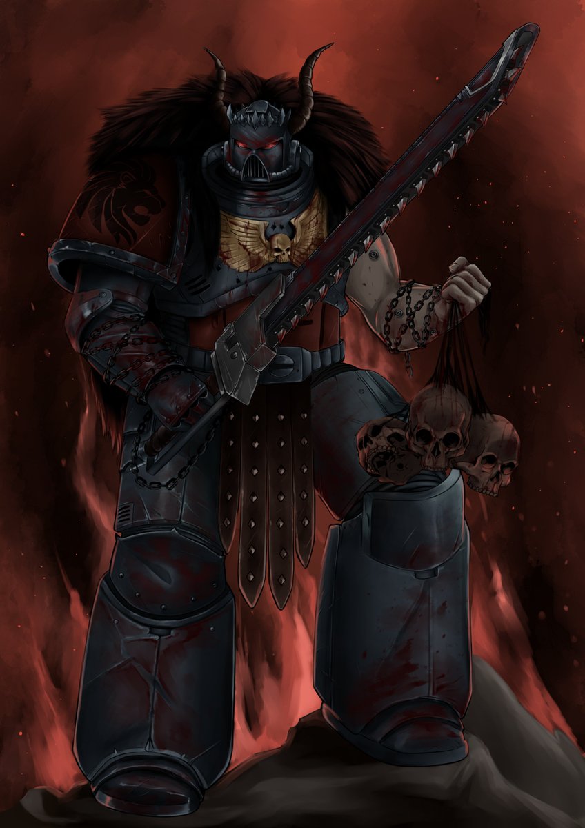 ratz404's tweet photo. In case u missed my warhammer fanart

#WarhammerCommunity #warhammer40k #warhammer40000 #WarhammerArt https://t.co/mteFOH76vV