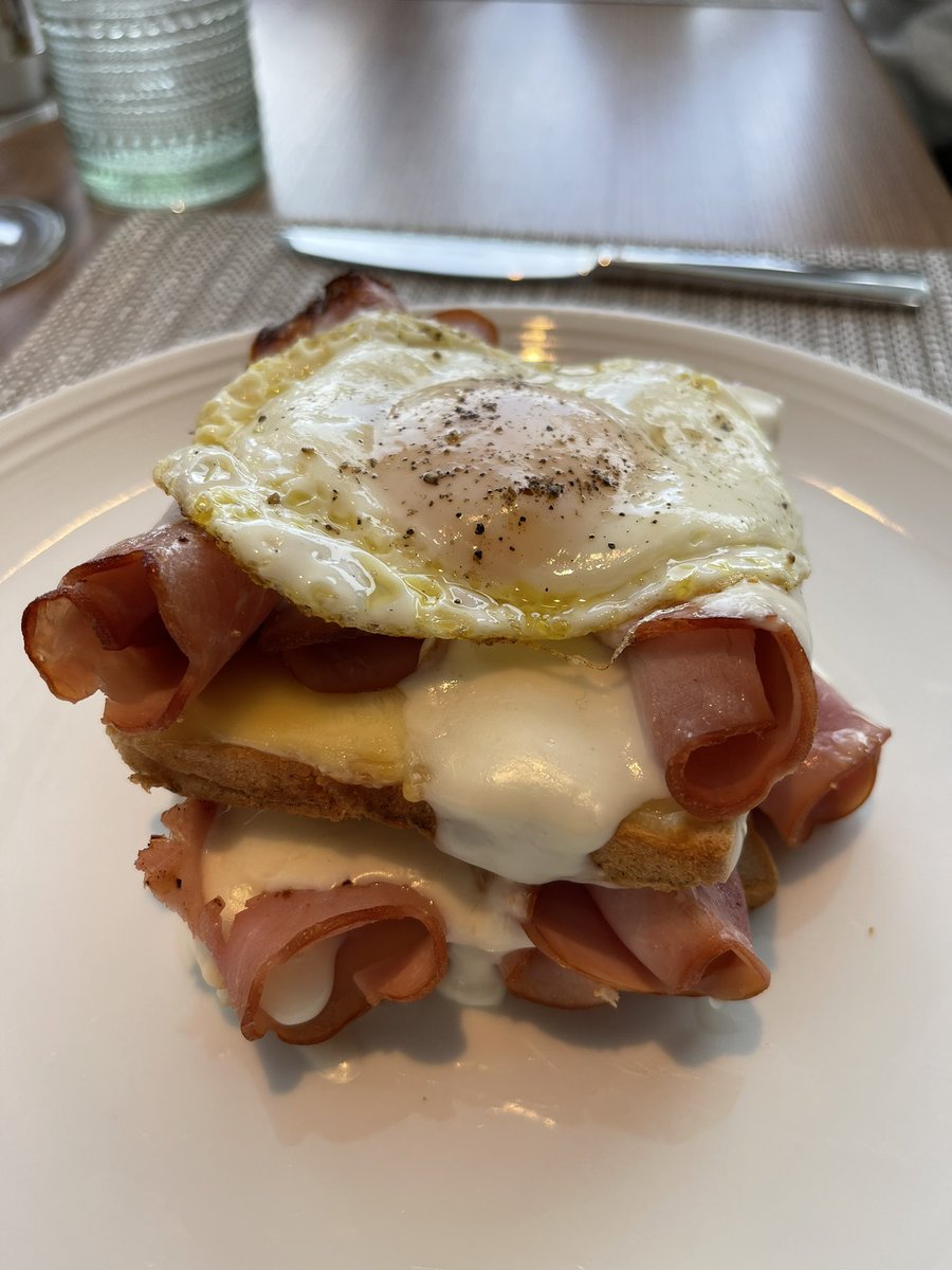 Just found out I’m a big Croque Madame guy. #tuckspreads