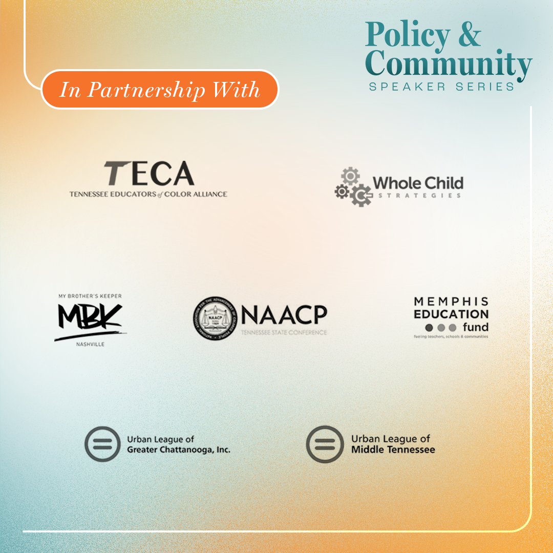 EdTrustTN's tweet photo. This Black History Month, we are excited for an important conversation about what we can do to advance Black student success in Tennessee. Join us on 3/1 for the second installment in our Policy & Community Speaker Series! RSVP: https://t.co/zQ22bvsBXA #BridgingTNEdPolicy https://t.co/NE91n6knoz
