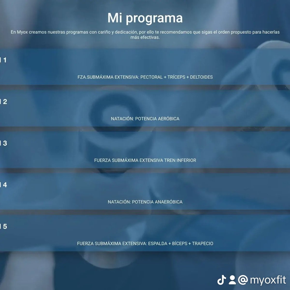 Hoy, Javier ya disfruta de su nuevo entrenamiento en la #app Myox. Ha sido un campeón, y en este año que llevamos entrenando online, no ha hecho más que mejorar. 

¿Recuerdas Javi que empezamos todo esto como un proceso de #rehabilitación? WOW, impresionante.