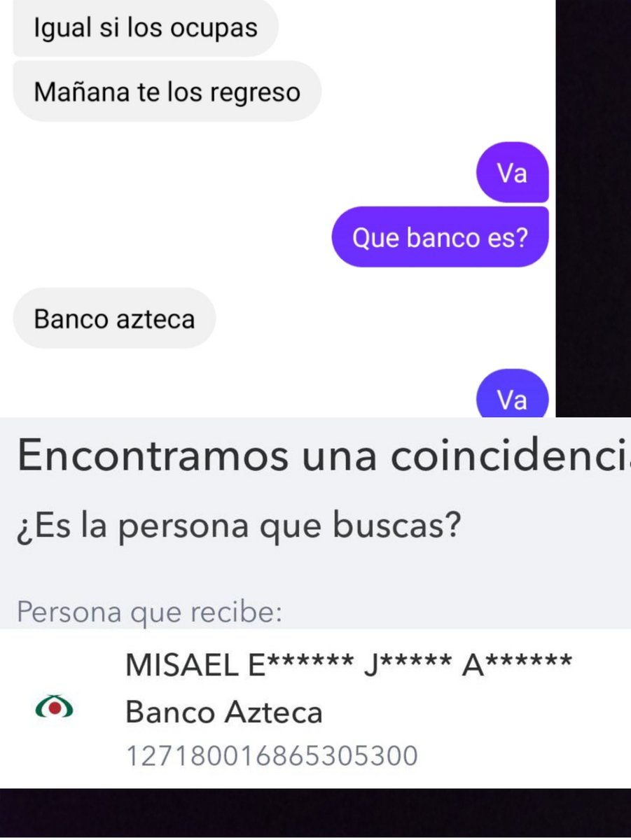 FilipFennel's tweet photo. Está persona de nombre Misael con cuenta de @BancoAzteca anda suplantando identidad y cometiendo #fraude. https://t.co/bX2bGbvPSk
