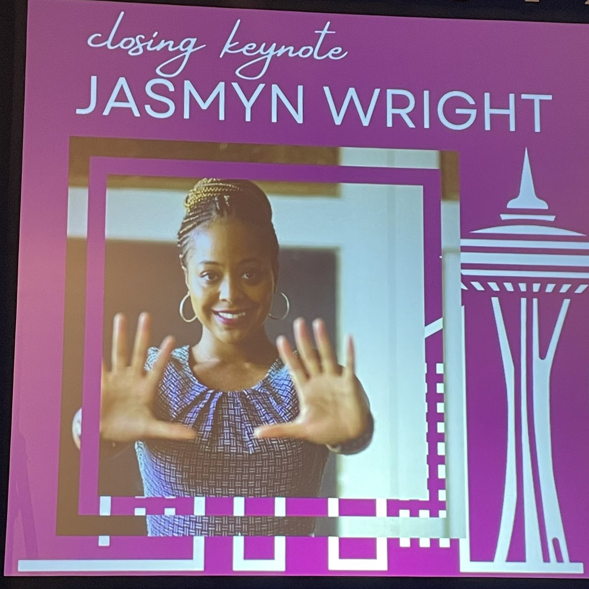 MMLear_IN's tweet image. The mantra @iamjasmynwright created is usable for all ages and stages of life. I will flip “What if I’m too young?” with “What if I’m too old?” Such a powerful message from a passionate classroom educator who loves her job and her students like I do.#pushthrough #ncce24 #IamNCCE