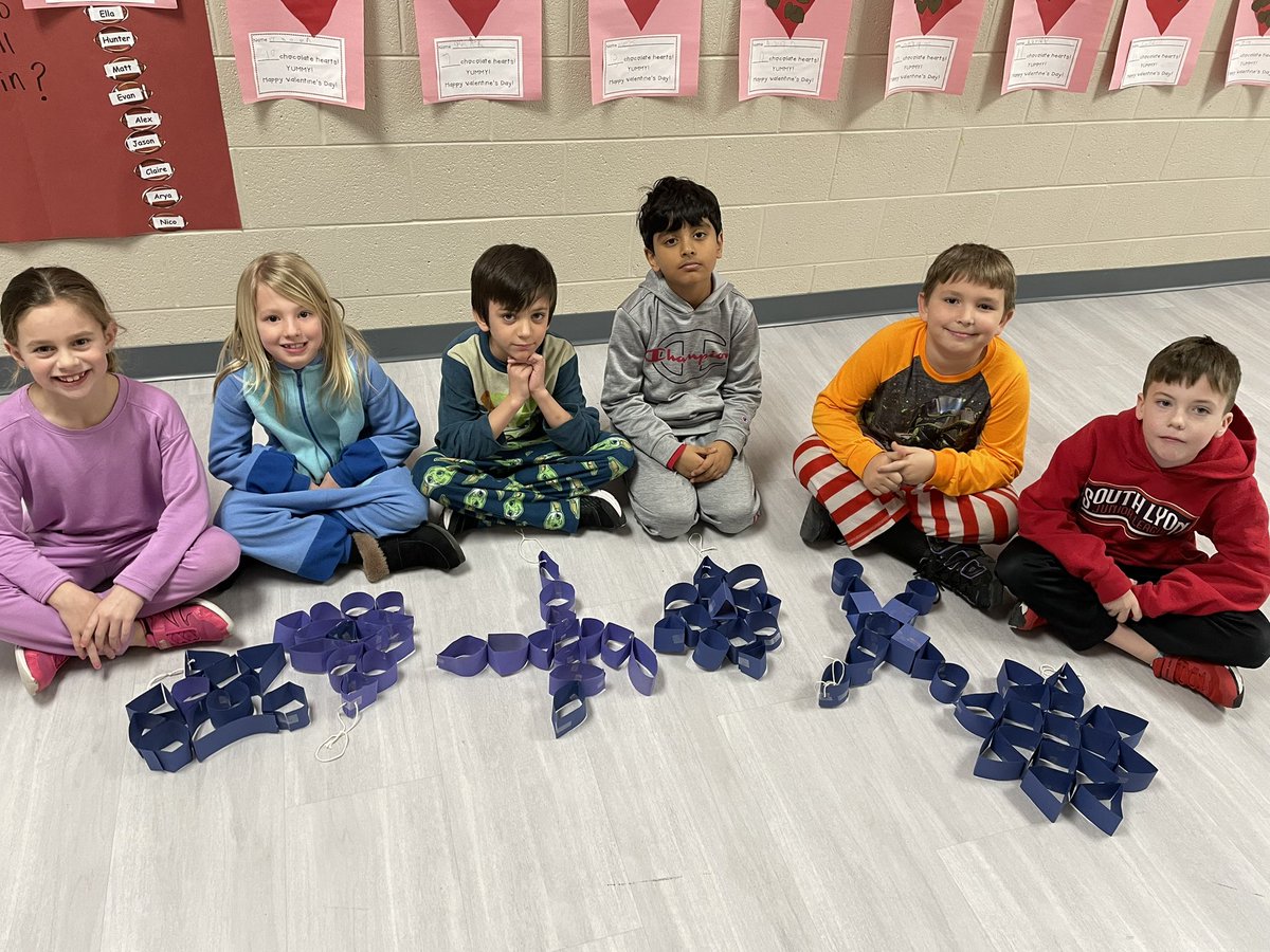 MrsGutierrezKL's tweet image. #klleaders math task that combines shape and fraction knowledge to make natures symmetrical snowflake #interactivemath