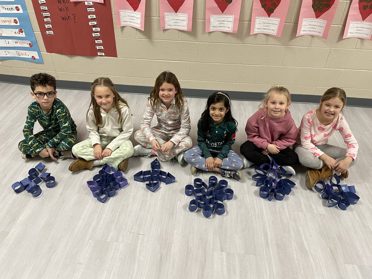 MrsGutierrezKL's tweet image. #klleaders math task that combines shape and fraction knowledge to make natures symmetrical snowflake #interactivemath