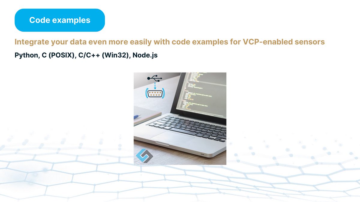 dracaltech's tweet photo. Did you know that Dracal offers a valuable resource on its website? You can now access copy-paste code examples for VCP-enabled Dracal sensors in Python, C (POSIX), C/C++ (Win32), and Node.js. (https://t.co/CsDd83RxDW)
#Sensors #VCP #Python #C #Nodejs #Innovation https://t.co/RcE7sHbR8G