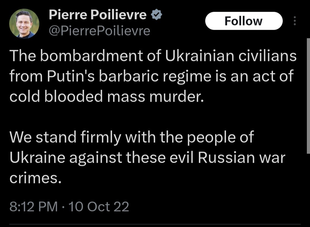 RodKahx's tweet photo. Pierre Poilievre: 

2022.                             2024.

Something has very distinctly changed. Wonder what that could be. https://t.co/z6y8bsNmgU