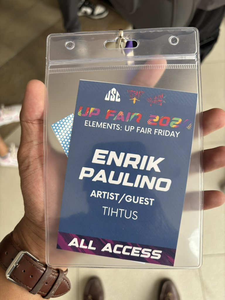 pauepaulino's tweet photo. TIHTUS
#UPFair2024 #UPFairElements #TIHTUS https://t.co/D9EoIyeFuQ
