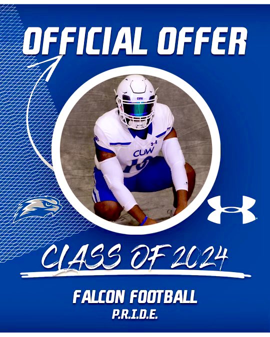 Caleb Espinoza (@calebespin27208) on Twitter photo Another great conversation with CUW, blessed to receive another offer !
@Nick_5275
<a href="/CUWFB/">CUW Falcon Football</a> Another great conversation with CUW, blessed to receive another offer !
@Nick_5275
<a href="/CUWFB/">CUW Falcon Football</a>