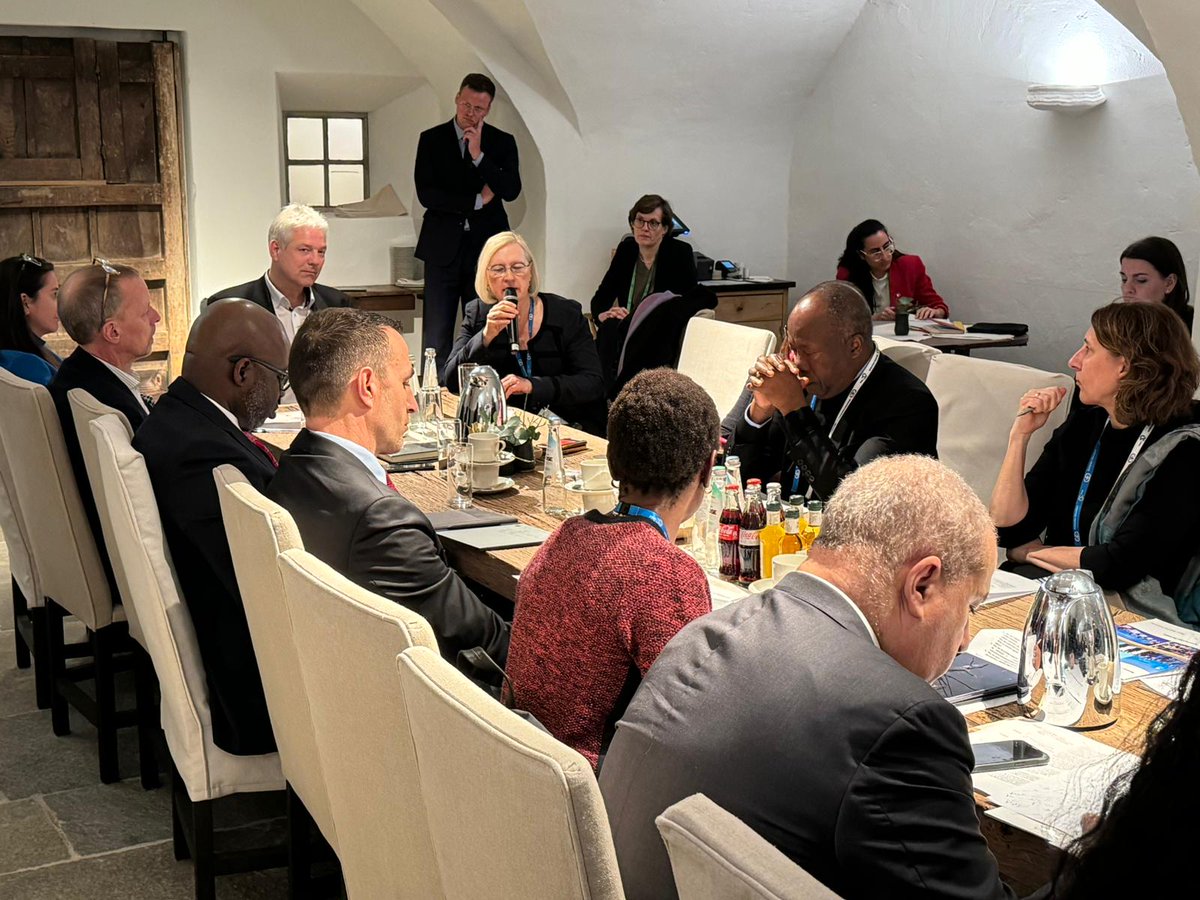 Participated in the roundtable on 'The Dawn of a New Era? Resetting The African Peace and Security Architecture in a Changing World' held by @CairoPeaceKeep at #MSC2024. Vital discussions on shaping a more peaceful and secure future for Africa and the world.