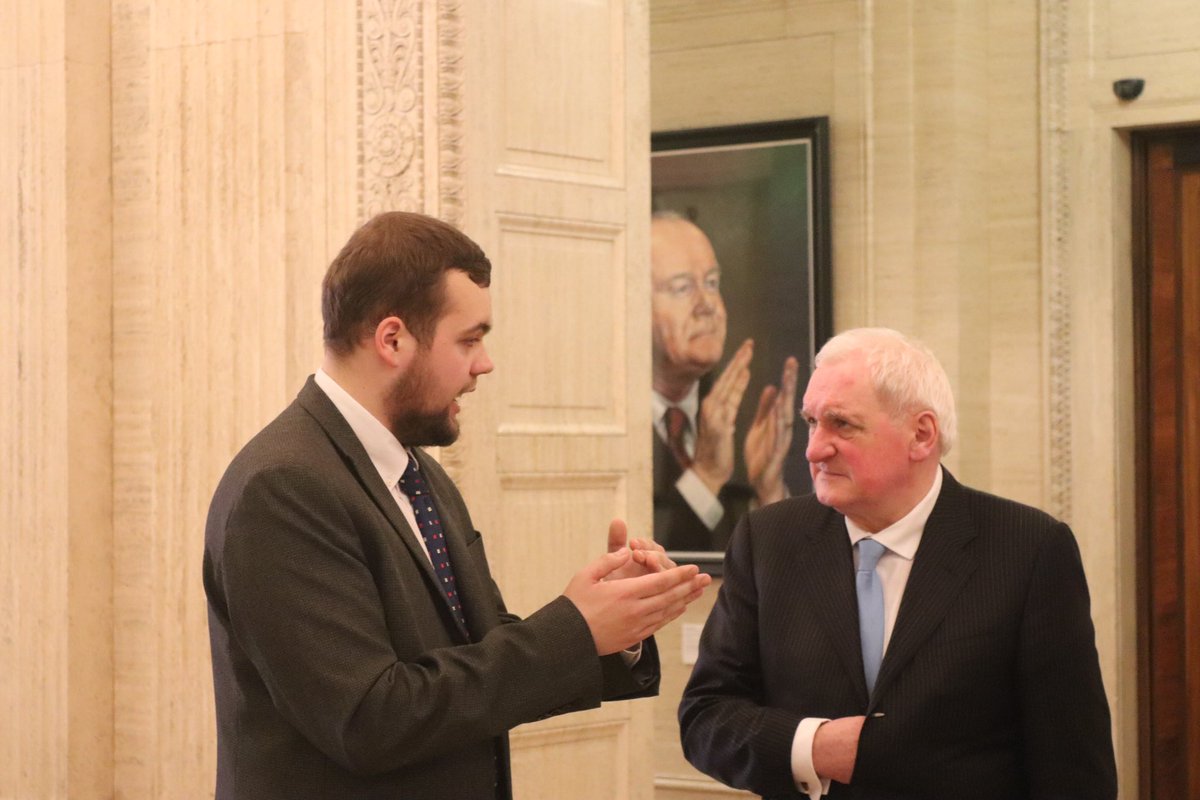 Yesterday, <a href="/QUBLiterific/">The Literific</a> held a debate in collaboration with <a href="/TheHist/">The Hist</a> at Parliament Buildings, Stormont.

Guests and students debated the motion “This House Believes The Republic Has Forgotten Northern Ireland”, and the debate was chaired by former Taoiseach Bertie Ahern.