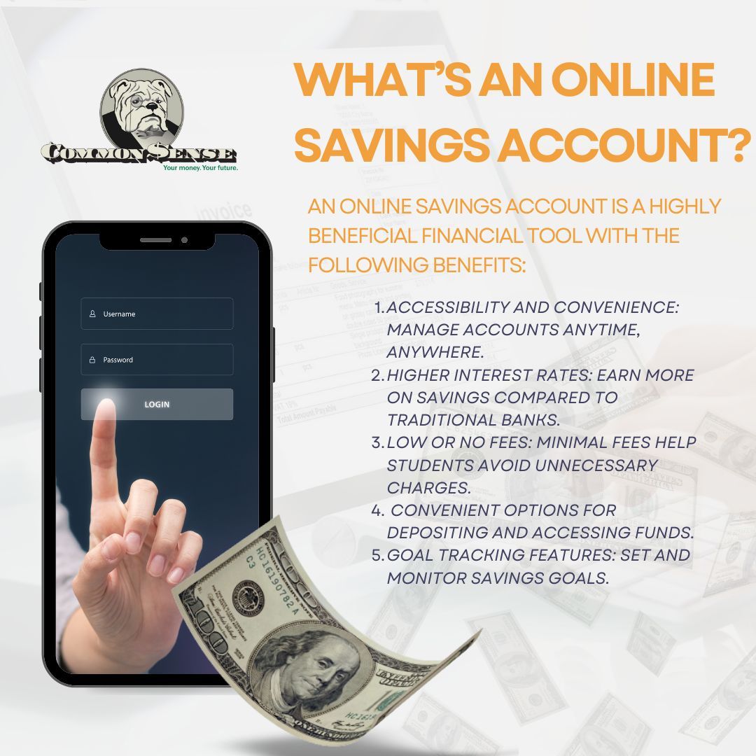 GUcommonsense's tweet photo. Have you ever heard of an online savings account? Check it out here! https://t.co/8w3Yu4EMqK