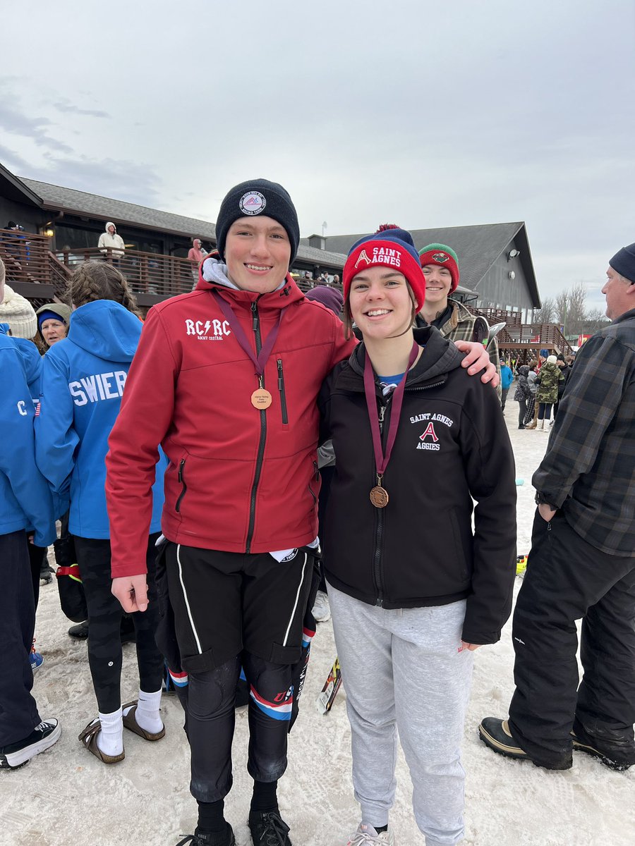 stcroixprep's tweet photo. Congratulations to St. Croix Prep 9th grader, Artin Amirayan, and Bridget Muttonen, 10th grader from St. Agnes, who recently competed in Alpine sections and moved on to represent St. Croix Prep at the State Meet in Giants Ridge this past week.
#stcroixprepforlife #stcroixprep https://t.co/IaUGJdbS7S