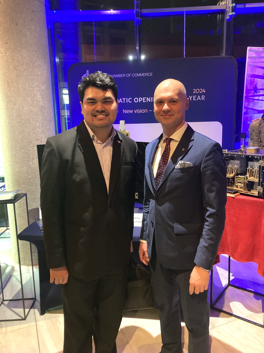 Yesterday the 9th Edition of the Diplomatic Opening of the Year took place, the Main Partner of which were #Creotech Instruments and Thorium Space Technology. Together we had the pleasure of representing the Polish Space Industry. #CRI #polishspace #EagleEye