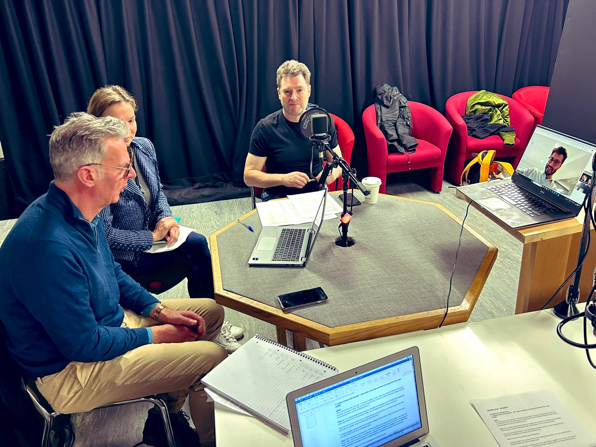 A peak behind the curtains for @UCL Generation One podcast! New episodes on the way ! #UCLGenerationOne