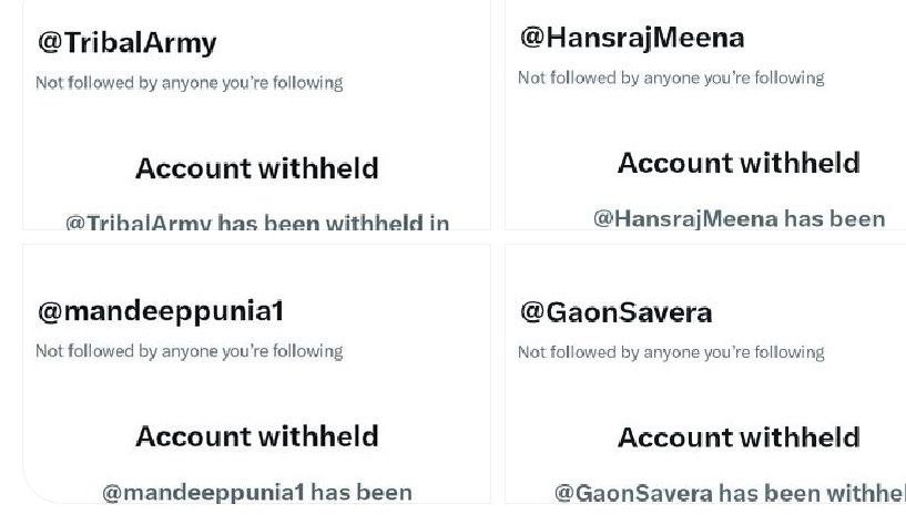 #बहुजन समाज और सविशेष आदिवासी समाज के लिए ट्विटर पर बहुत लंबे समय से एक्टिव और जल, जंगल, जमीन के लिए संघर्ष करने वाले साथी <a href="/HansrajMeena/">Hansraj Meena</a> जी के ट्विटर अकाउंट को बंद देना चिंता का विषय है! #RestoreHansrajMeena