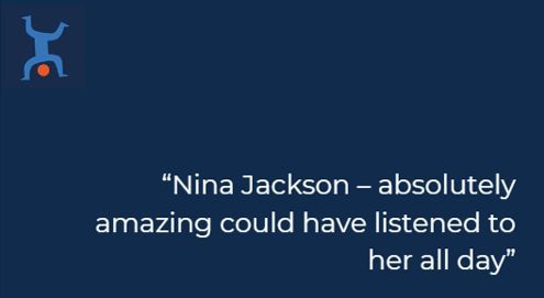 Great feedback for our wonderful Nina Jackson @musicmind. If you'd like to book Nina or one of our other speakers, contact us on learn@independentthinking.co.uk buff.ly/48BwRT5 #FeedbackFriday #ITLOnline