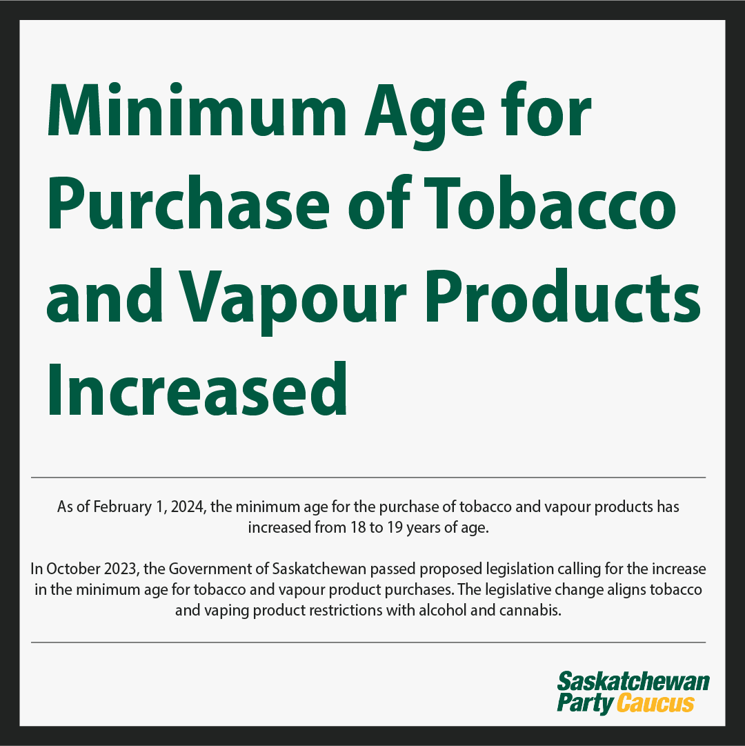 lisalambert88's tweet photo. Tobacco and vapour product retailers are responsible for ensuring they only sell these items to people 19 years and older. Government-issued identification containing the person's photograph, date of birth and signature is required to confirm age. https://t.co/SpfJs0QoON