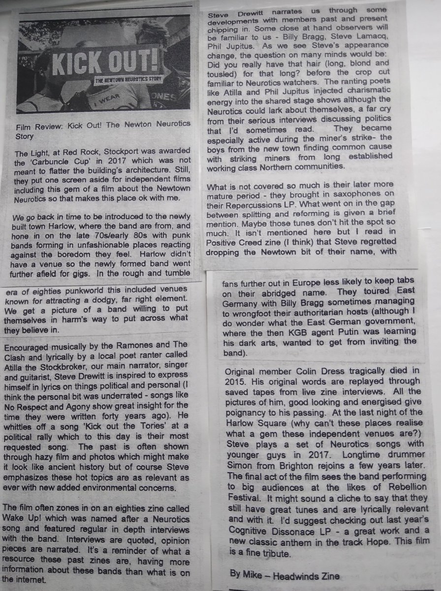 TblastZine's tweet photo. Film review from me in (sold out) Lights Go Out 118 patched together as originally over two pages: https://t.co/xjAcBemv3h