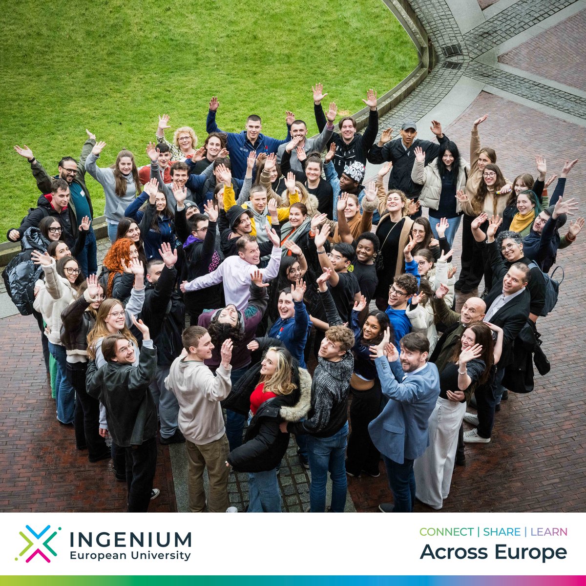 ingenium_univ's tweet photo. Students from across the Alliance, judges and industry mentors. 🙌These moments remind us of our common goal: pursuing excellence in education and research that is universally accessible. @MTU_ie
#INGENIUM #EuropeanUniversity #HigherEducation #Erasmus #10daysofINGENIUM https://t.co/lqLRkypjIX
