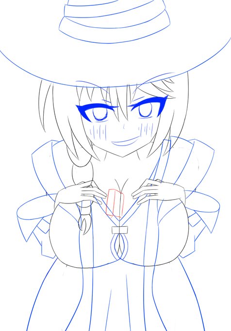 ここまで描いて力尽きた
また明日描く 