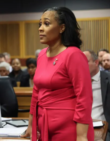 fani willis pink dress backwards For everything Fani Willis did wrong yesterday...she at least didn't have  the dress on backwards. https://t.co/hIYA2EzDfE