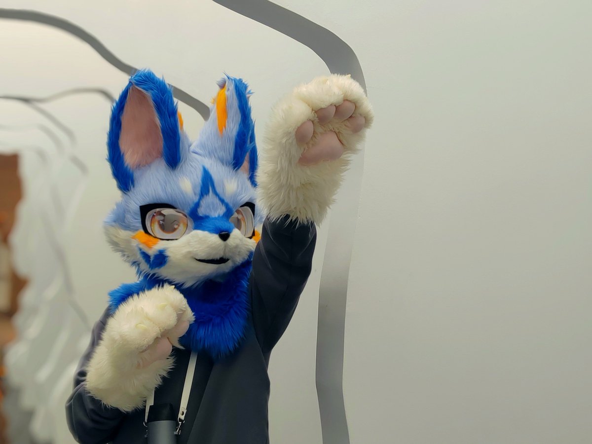 zhengze_regex's tweet image. 我们一起向前进！
#FursuitFriday #furry #兽装