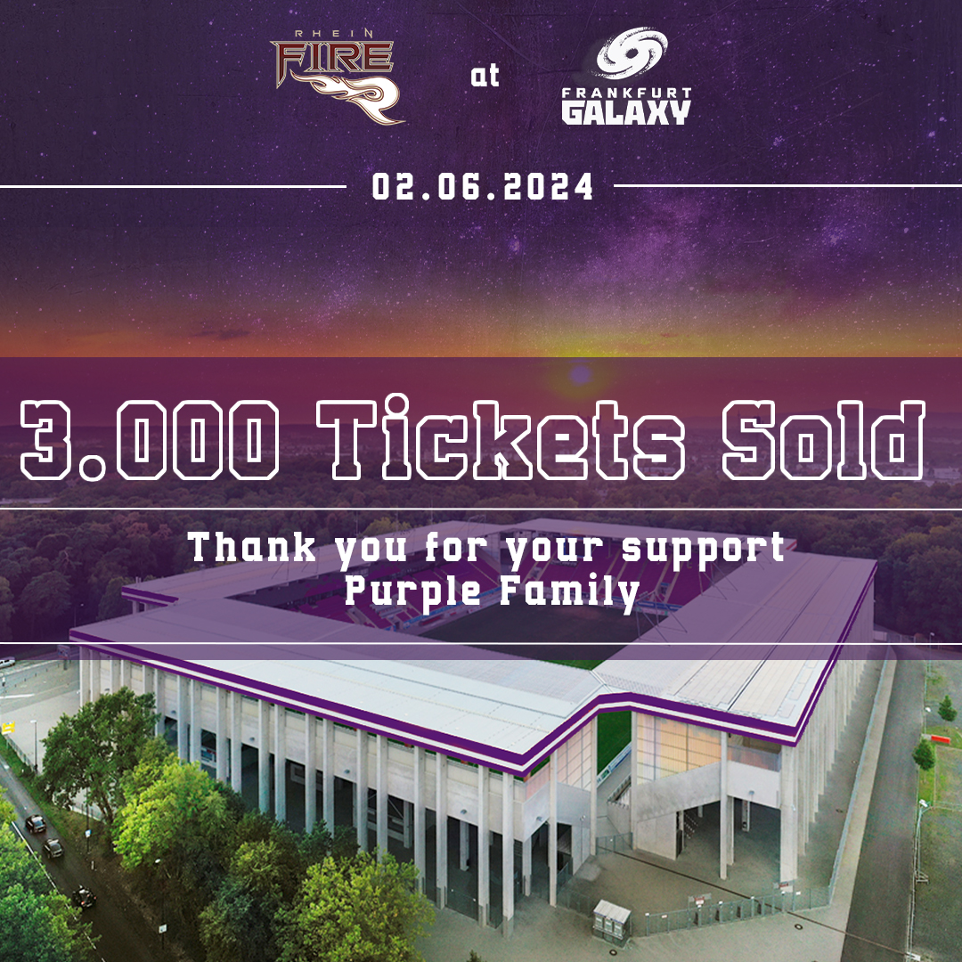 FFM_Galaxy's tweet photo. Thank you for your incredible support!💜
Let's keep it going😈
Get your tickets here:
https://t.co/v6BERZrjTh
#FrankfurtGalaxy #PurpleHell #EuropeanLeagueofFootball #AmericanFootball https://t.co/qlQrKKqHPy
