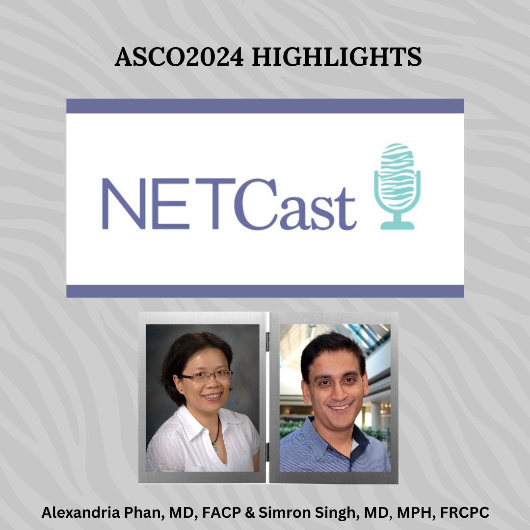 NANETS1's tweet photo. Listen to Episode 19 of #NETCast #Podcast. Dr. Simron Singh, @SunnybrookHealthSciencesCentre talks about the findings from the randomized phase 3 NETTER-2 Study. Moderated by Dr. Alexandria Phan @medicalCollegeOfWisconsin. 
#NETCancers #Neuroendocrine https://t.co/7PpV5oc7p0 https://t.co/sBs1IOVTRX