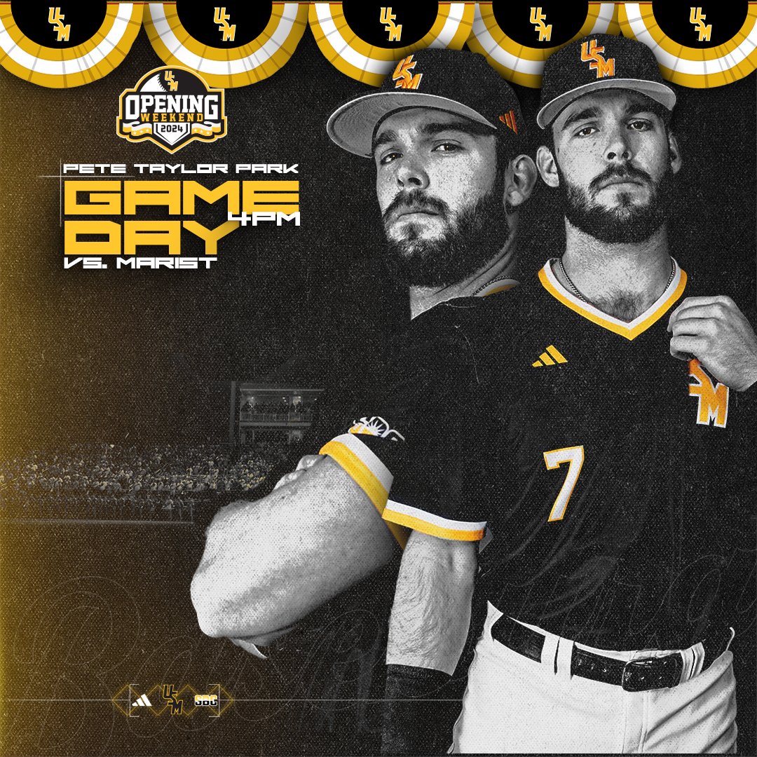 SouthernMissBSB's tweet image. 𝗧𝗔𝗞𝗘 𝗠𝗘 𝗢𝗨𝗧 𝗧𝗢 𝗧𝗛𝗘 𝗕𝗔𝗟𝗟 𝗚𝗔𝗠𝗘

🆚: Marist
⌚️: 4 p.m.
📍: Hattiesburg, Miss.
🏟: Pete Taylor Park/Hill Denson Field
📻: smttt.info/Listen
📺: smttt.info/3OGVfKS
📊: smttt.info/Stats
🎟: smttt.info/SingleGameTix

#EverythingMatters | #SMTTT