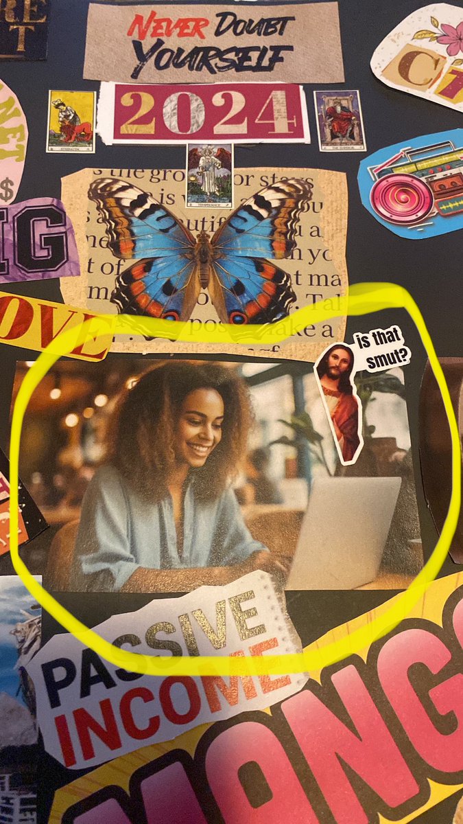 One my favorite parts of my 2024 vision board🔥

Yes it is indeed sapphic smut. 😌😂