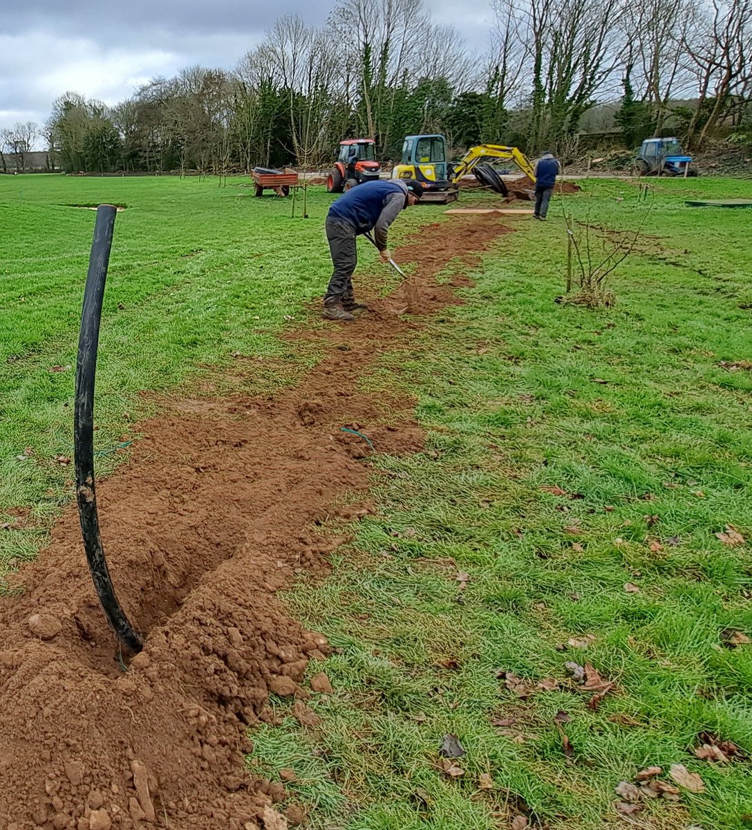 Weather just dire at the moment with more on way but ending the week on a high with great progress on the 6th tee rebuild.
Medal tee levelling finished and irrigation install underway navigating the new ditch expertly....top work <a href="/GKCharCol/">CharCol</a>
<a href="/NelsonMilner/">Nelson Milner</a> 👏 <a href="/SouthwickParkGC/">Southwick Park GC</a>