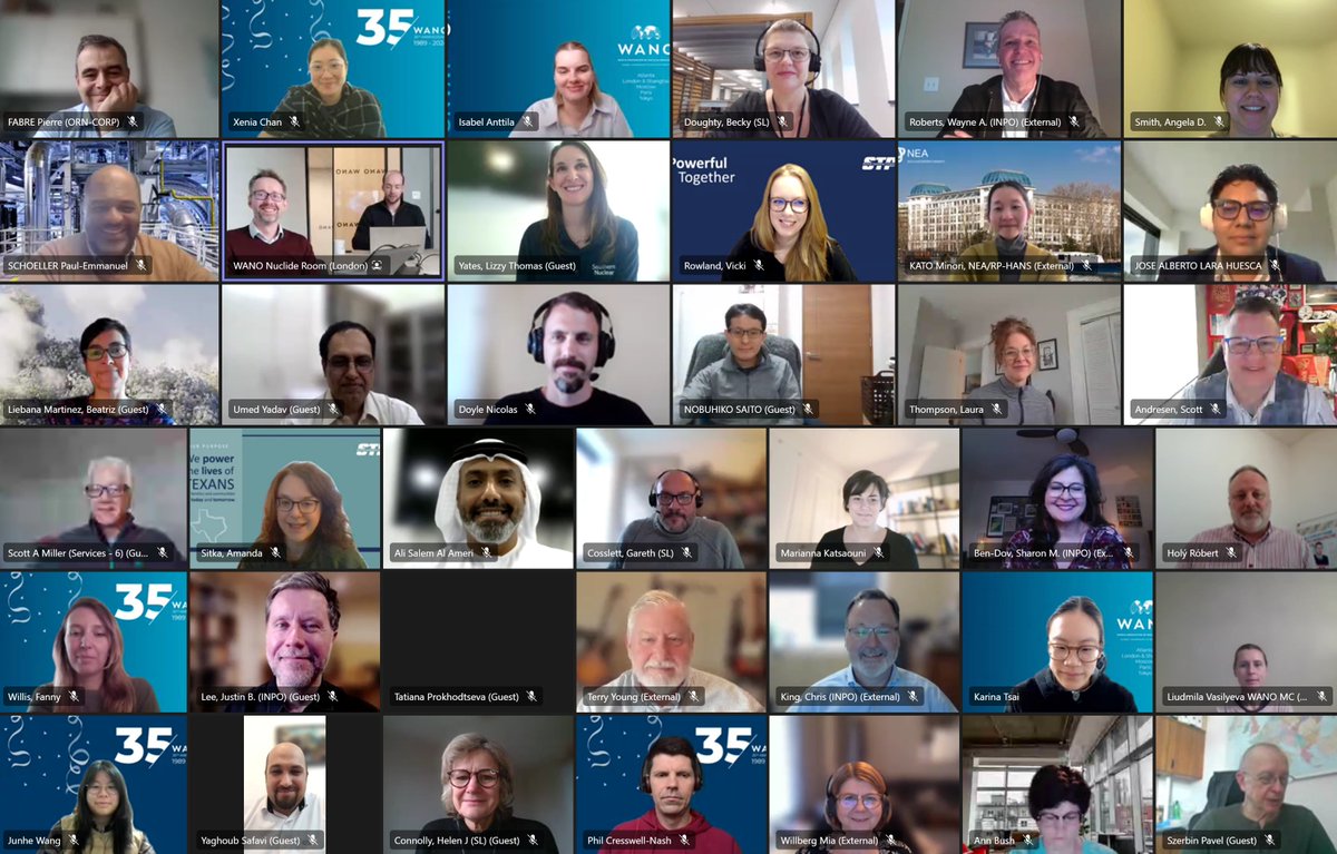 WANOComms's tweet photo. This week, more than 50 nuclear communicators from 19 countries came together as an Industry Working Group, to align and share best practices, focusing on supporting safe and reliable performance of nuclear power plants. Read more here: https://t.co/Wrq6KQQzcT https://t.co/6uDCxoFpTf