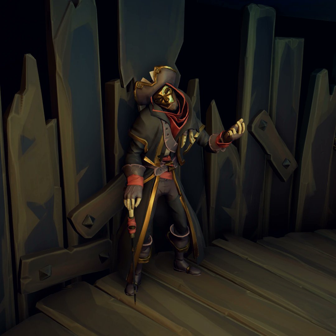 PhantasticMasks's tweet photo. The next amazing masked character is The Servant of the Flame from Sea of Thieves https://t.co/Tm69C6hU19