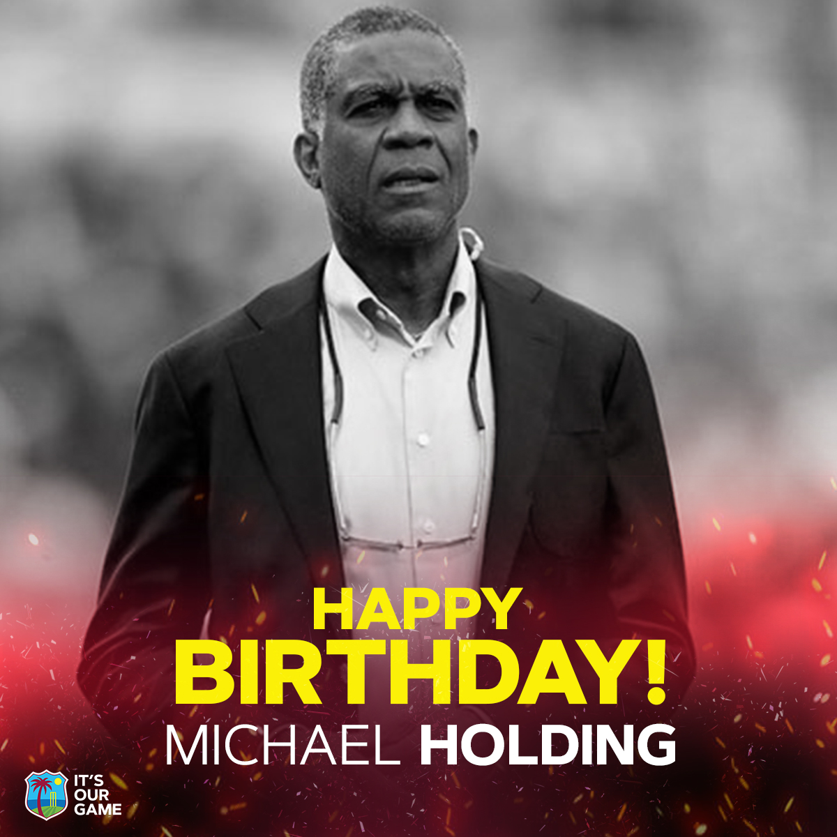 windiescricket's tweet photo. The 'Whispering Death'
Happy Birthday to fast bowling Legend, Michael Holding. 🎂 #MenInMaroon #ItsOurGame https://t.co/QNtmMrSbPj
