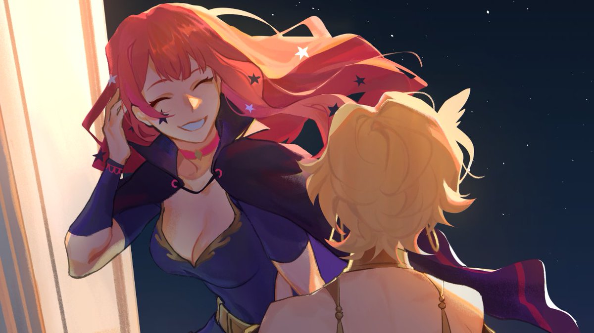 「Thanks to ramy for the tag! sharing some」|al 🗡️🐟 emblem engagingのイラスト
