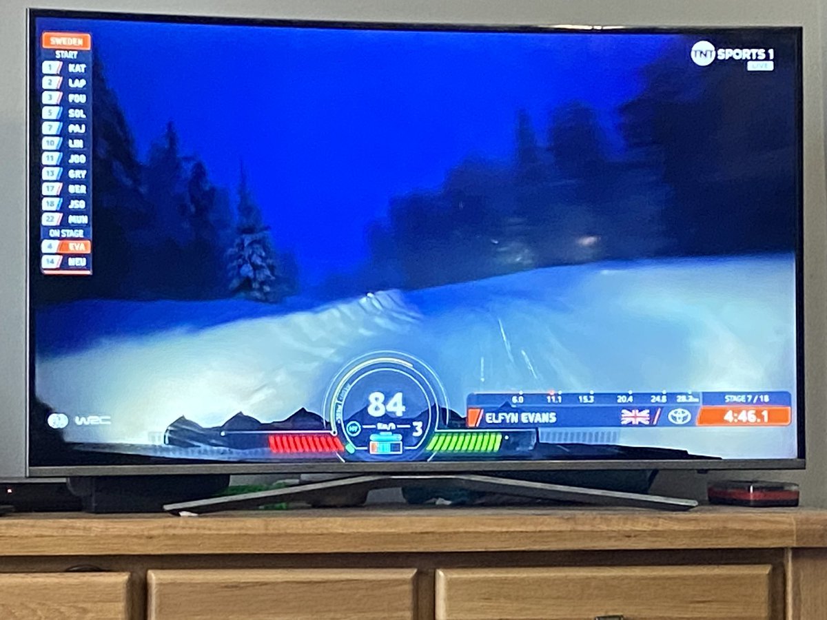 Bit of live action from Sweden