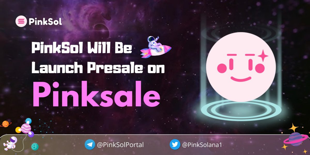 PinkSolana1's tweet photo. Pinksol Is A Meme Token Created For The Pinksale Community Who Have An Interest In The Sol Chain ( Pinksale x Solana )

Presale Link : https://t.co/L2IZfKr0pn

SC/HC = 75/300 Sol
Min/Max = 0.5/2.5 Sol
Start : 02-18-2024 , 14.00pm UTC https://t.co/HhP776DTqn