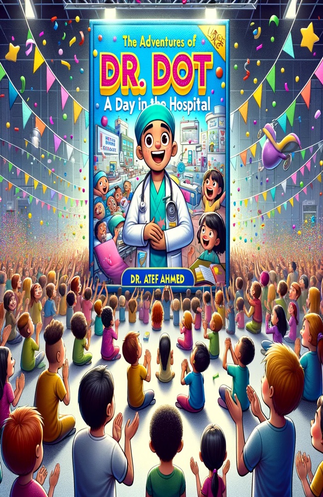 DrATEFAHMED's tweet photo. The Adventures of Dr. Dot  A Day in the Hospital A Vibrant and Colorful Illustrated Journey

https://t.co/VOcBm9dj14

https://t.co/9TdJqKwfcs

#childrensbooks #kidlit #picturebooks #earlylearning #preschoolreadaloud #hospitalstory
#diversitybooks #inclusivity #representationmatters #empoweringkids #STEMstories
#illustrations #vibrantcolors #childrensart #creativity #kidsillustrations
#giftideas #giftguide #educationaltoys #bedtimestories #readingtochildren
#bookreview #bookstagram #booktok #bookcommunity #readmorebooks

#drdot #drdotbooks #hospitaladventures #healthcareheroes #futuredoctors
#girlpower #femaledoctors #breakingbarriers #femaleleaders #stronggirls
#emotionallearning #socialemotionallearning #compassion #kindness #empathy