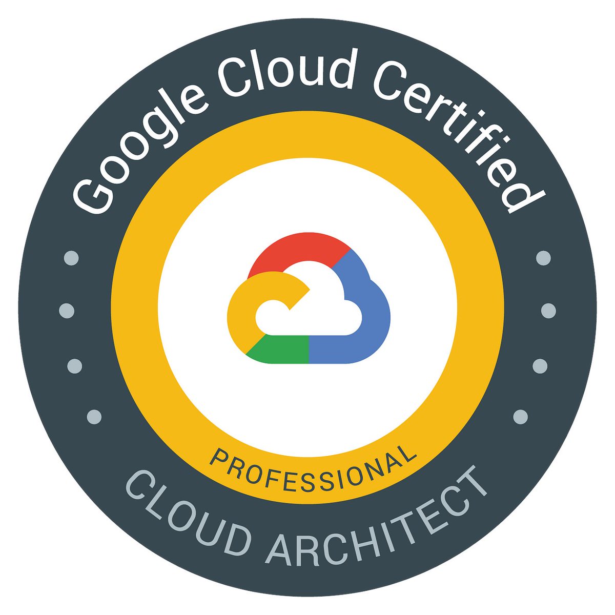 Satisfied and slightly proud as #dell #dellapex &amp; #multicloud thought leader. After my recent fundamentals certifications for #azure and #gcp, I passed this professional cloud architect exam this morning. A lot of time spent on this one!
