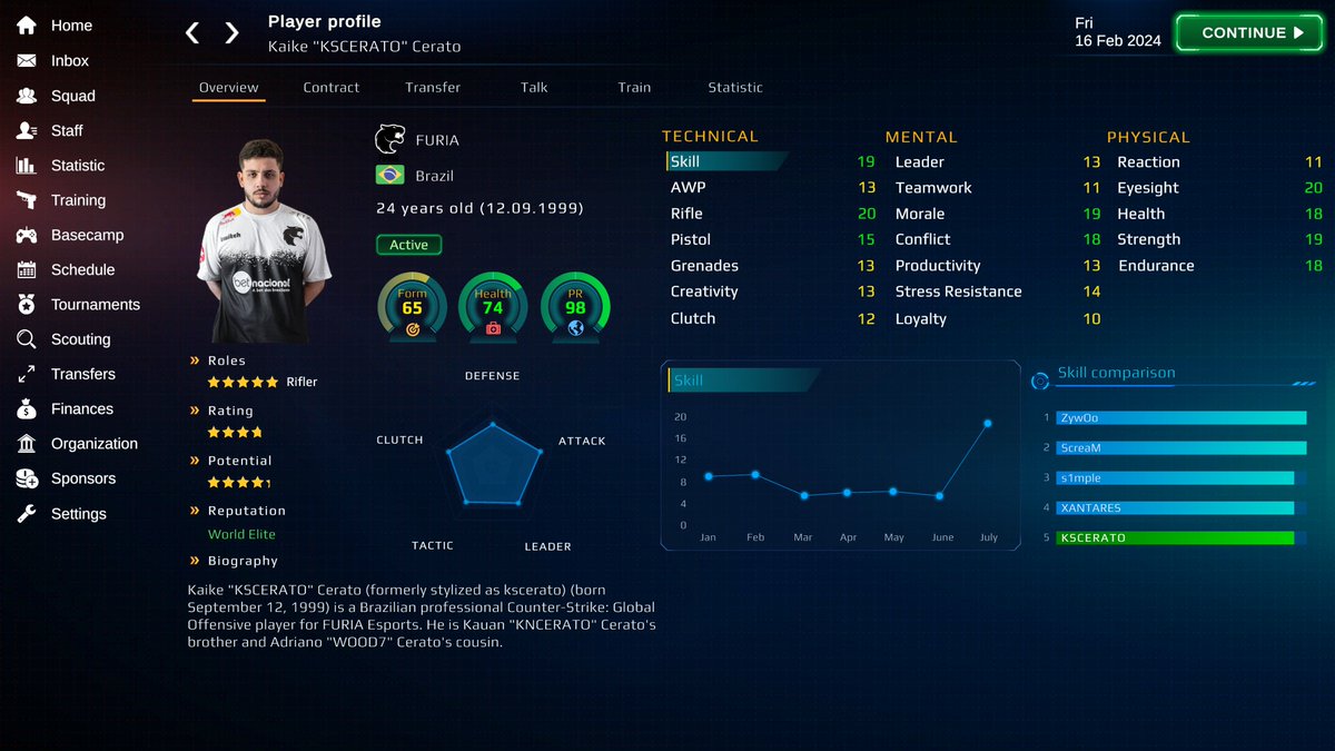 Brasil Storm CS tweet media