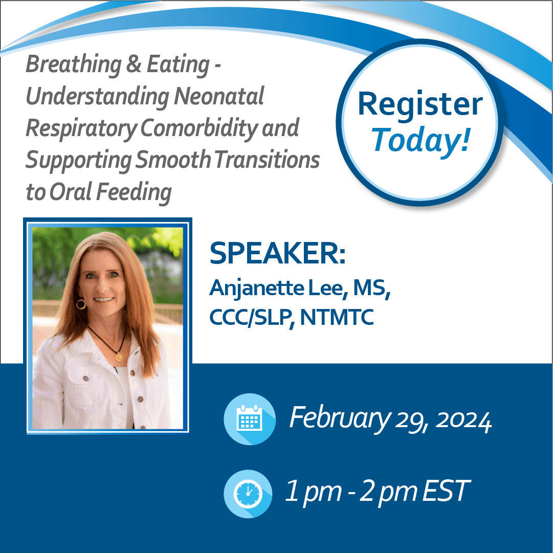 ⭐Webinar ⭐
Learn how to support at-risk infants while sustaining a smooth transition to oral feedings.🫁🍼
Approved for 1 Continuing Education Credit for Nursing, SLP, & OT.
Register Today: bit.ly/49bU12F
#education #NICU #neonatalfeeding