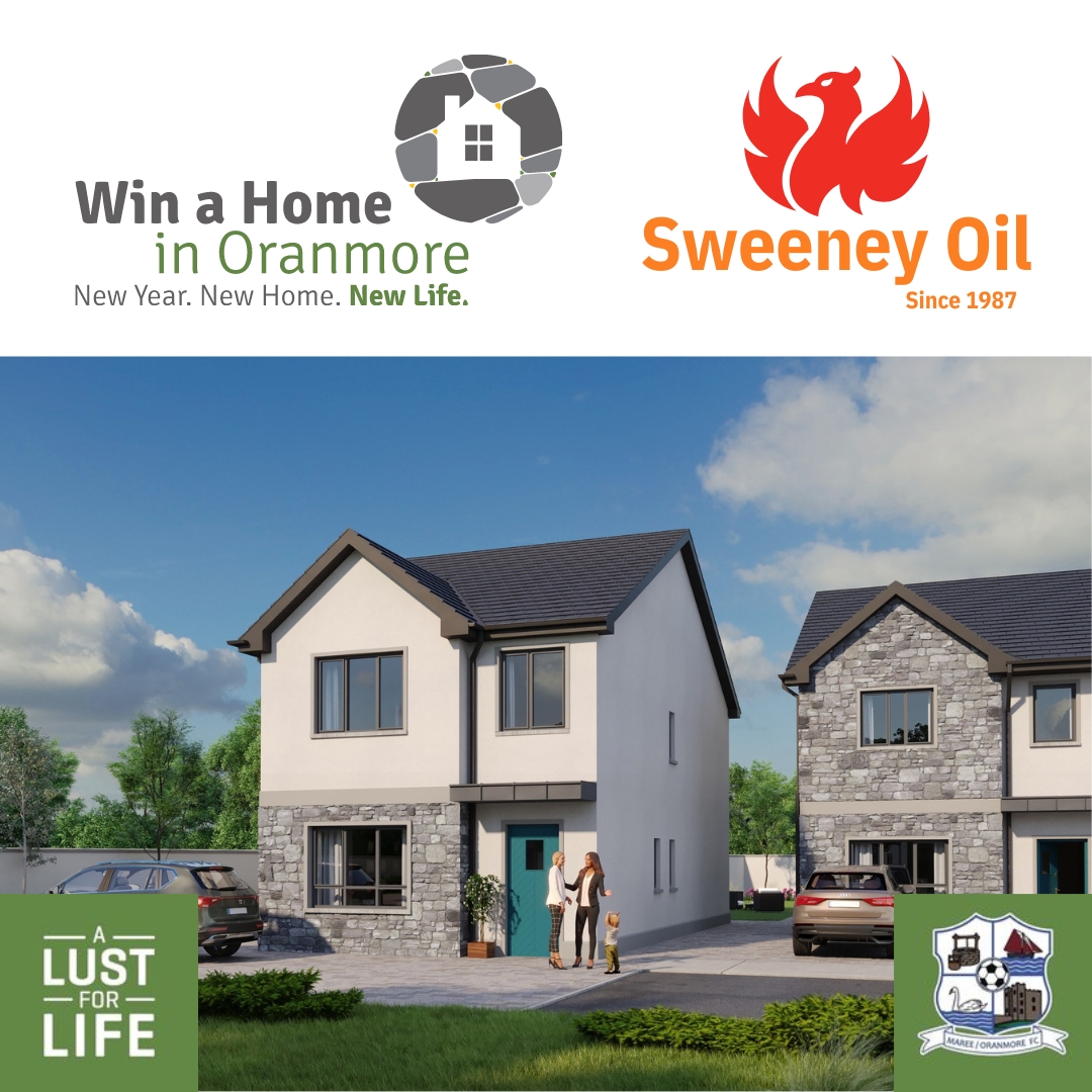 Sweeney Oil (@sweeneyoil) on Twitter photo We are delighted to support the fantastic <a href="/winhomeoranmore/">Win A Home In Oranmore</a> campaign for <a href="/mareeoranmore/">MareeOranmore_FC</a> & their charity partner @a_lust_for_lie.
All Home Heating Oil orders between now and the 14th of March will be entered into a draw to win a ticket. 10 tickets up for grabs! We are delighted to support the fantastic <a href="/winhomeoranmore/">Win A Home In Oranmore</a> campaign for <a href="/mareeoranmore/">MareeOranmore_FC</a> & their charity partner @a_lust_for_lie.
All Home Heating Oil orders between now and the 14th of March will be entered into a draw to win a ticket. 10 tickets up for grabs!