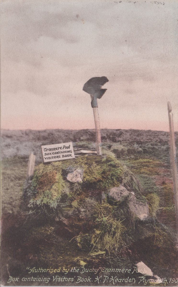 PostedInThePast's tweet photo. Dartmoor's home of #letterboxing for #PostboxSaturday, sent in 1910 to Miss Rossetter in Plymouth: Wishing you many happy returns of the day. Edward.
#PostedInThePast https://t.co/RyZB9J2YYP