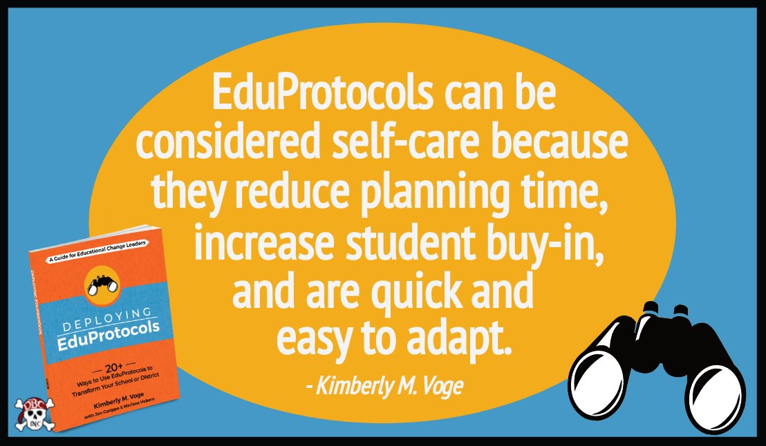 Dave Burgess (@burgessdave) on Twitter photo ✅Reduce planning
✅Increase student buy-in
✅Quick & easy to adapt
Count me in!!
#EduProtocols for the win!
This from Deploying #EduProtocols by <a href="/KVoge71/">Kimberly Voge</a>
amazon.com/Deploying-EduP…
#dbcincbooks #tlap ✅Reduce planning
✅Increase student buy-in
✅Quick & easy to adapt
Count me in!!
#EduProtocols for the win!
This from Deploying #EduProtocols by <a href="/KVoge71/">Kimberly Voge</a>
amazon.com/Deploying-EduP…
#dbcincbooks #tlap