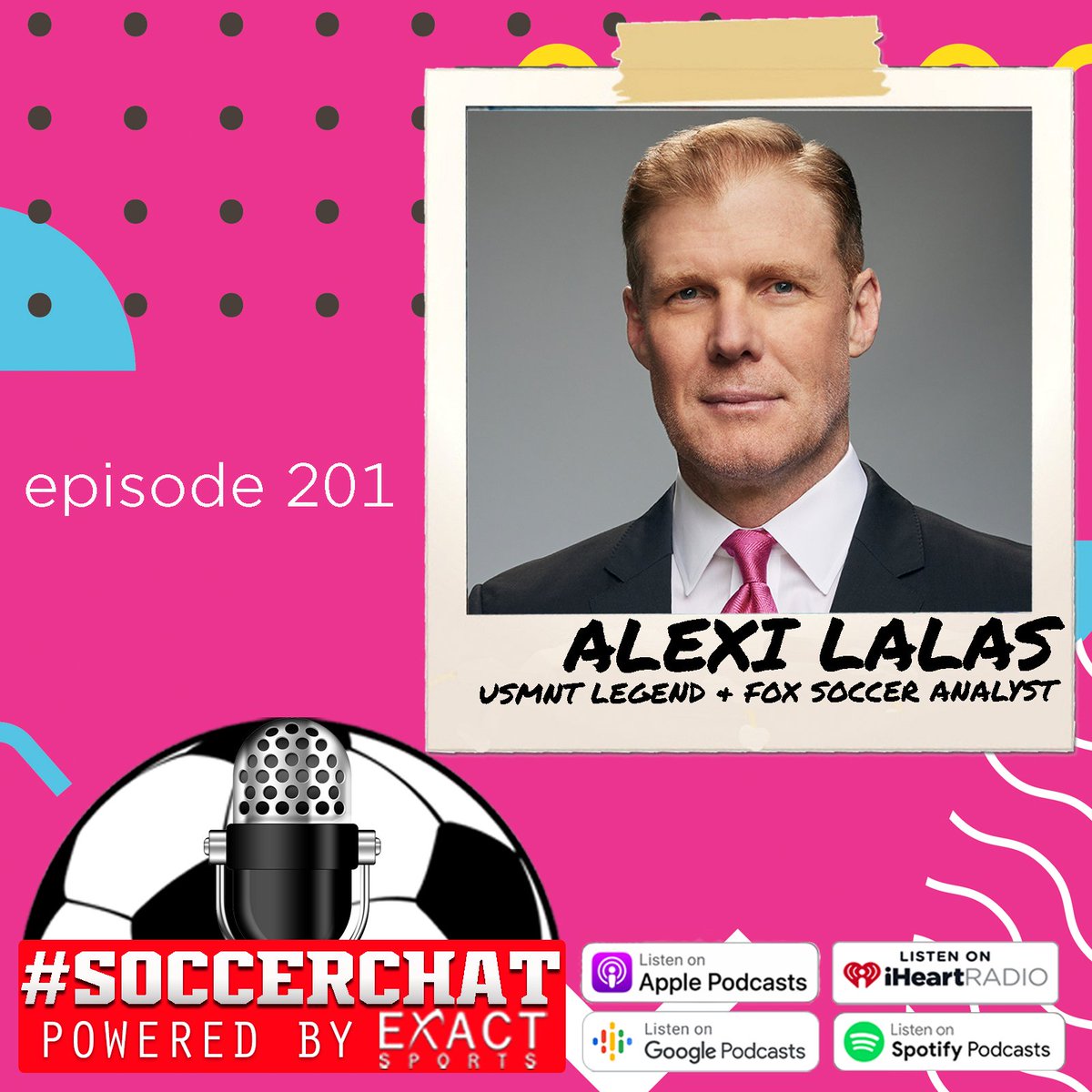 #SoccerChat Powered By @EXACTSports ep. 201 - @AlexiLalas , @USMNT Legend & @FOXSoccer Analyst 🎧LISTEN HERE: buzzsprout.com/103965 📲 podcasts.apple.com/us/podcast/soc… ▶️ podcasts.google.com/feed/aHR0cHM6L… ✳️ open.spotify.com/show/5cEm1DJHg…